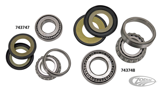 Steering bearing & seal kit BT49UP+XL82 For Harley-Davidson