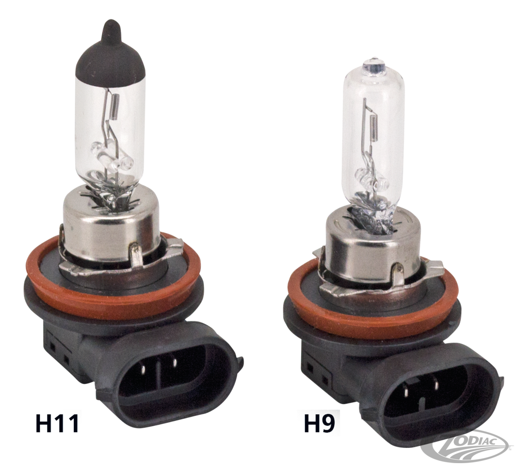 GZP 10Pck Hi beam bulb H9 12V 65W For Harley-Davidson