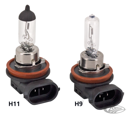 GZP 10Pck Hi beam bulb H9 12V 65W For Harley-Davidson