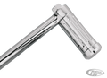 Shift peg ball mill new style chrome For Harley-Davidson