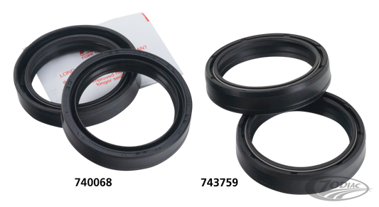 Fork Oil Seals Ohlins 43x55x11 For Harley-Davidson