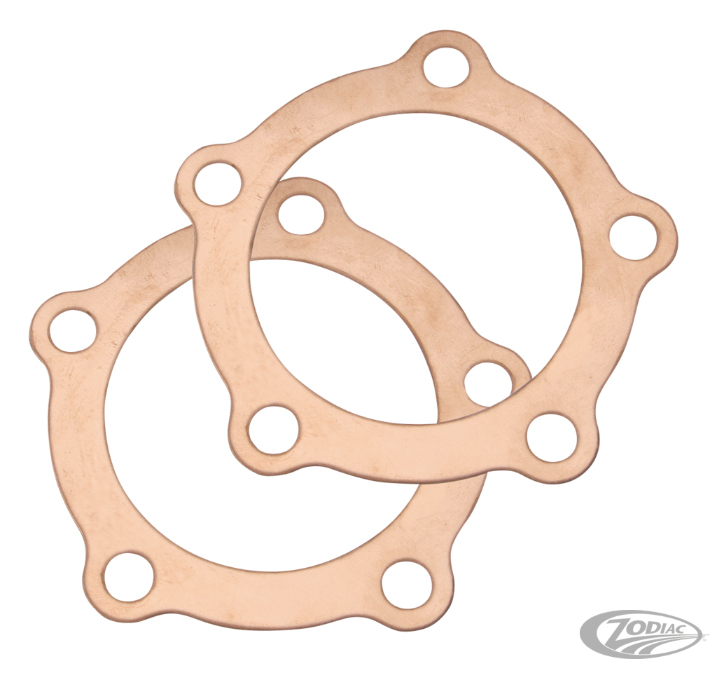 PR copper head gaskets KN-Series 3-5/8" For Harley-Davidson