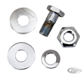 Upper motor mount kit 45CI Chrome For Harley-Davidson