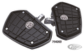 Ciro ASR floorboards Black For Harley-Davidson