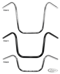 7/8" Handlebars Ape Hanger 9" CHR For Harley-Davidson