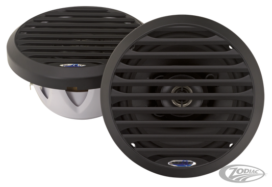 Aquatic 6.5" Speakers for speaker lids For Harley-Davidson