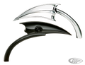 ALT. SCOOP TRIANGLE MIRROR, LEFT For Harley-Davidson