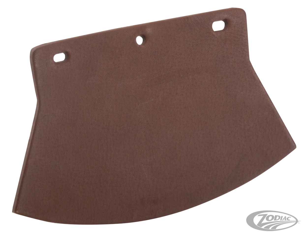 Flap mudguard brown leather For Harley-Davidson