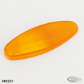 Repl.lens front for 731530-731536 For Harley-Davidson