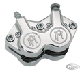 PM Caliper 4piston classic 125x4S chrom For Harley-Davidson