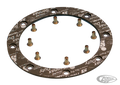 Alto backing plate w/rivets BT41-83 For Harley-Davidson