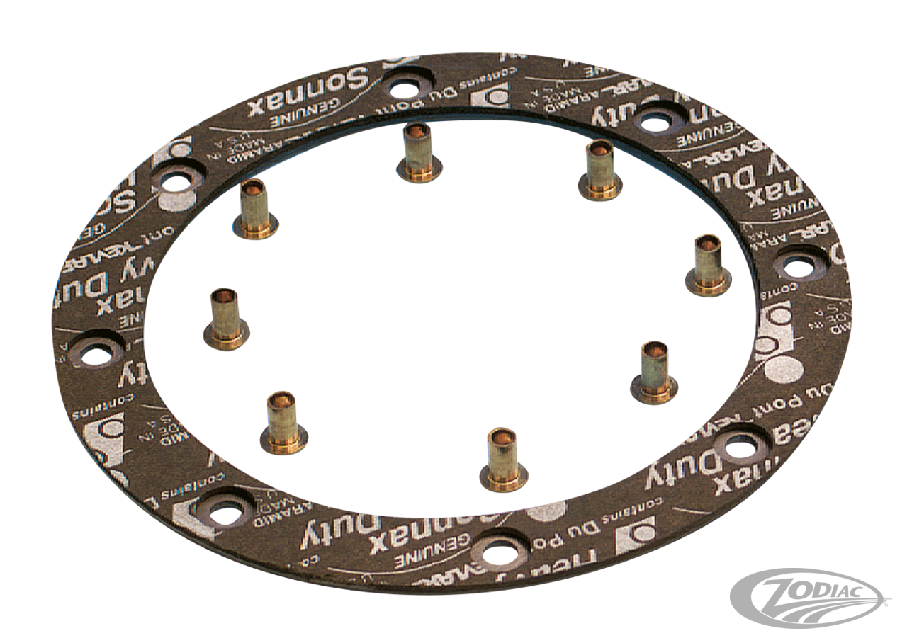 Alto backing plate w/rivets BT41-83 For Harley-Davidson