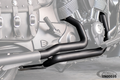 Freedom True Dual header Blk Clas/Vint For Harley-Davidson