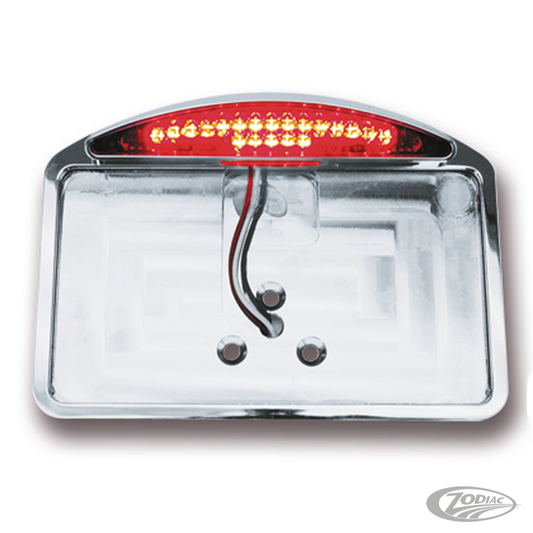 GZP License plate bracket LED Light For Harley-Davidson