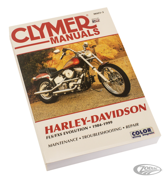 Clymer service manual 84-99 Softail & FX For Harley-Davidson