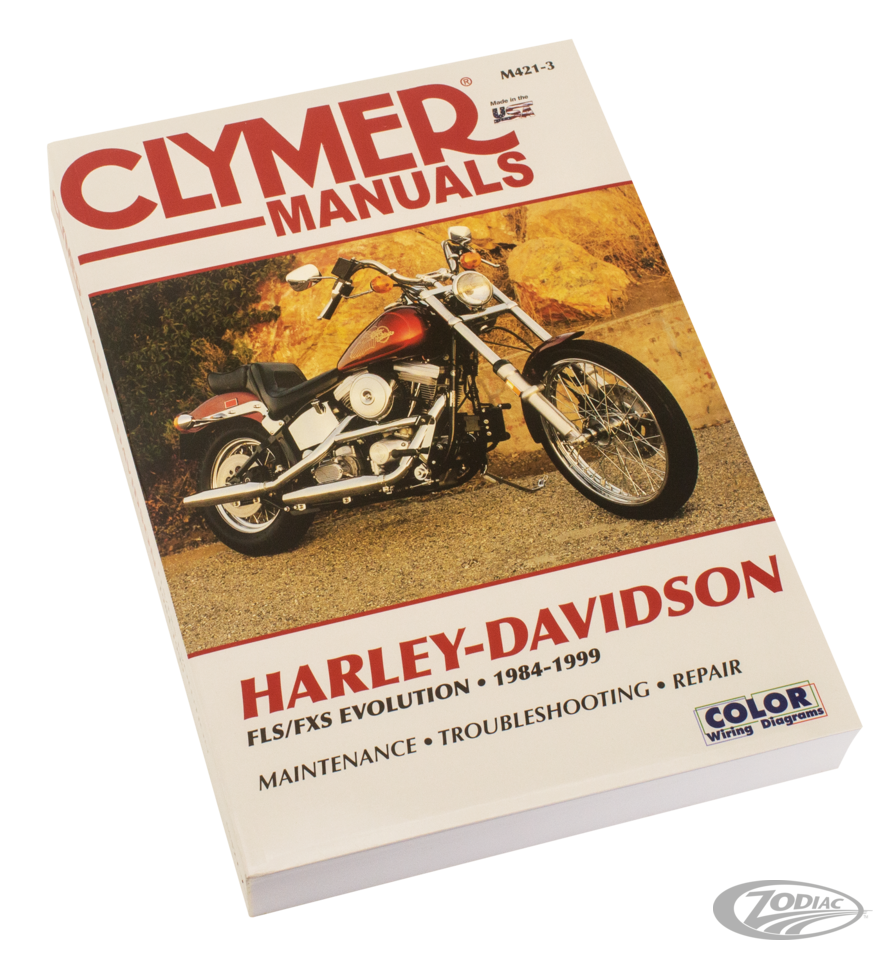 Clymer service manual 84-99 Softail & FX For Harley-Davidson