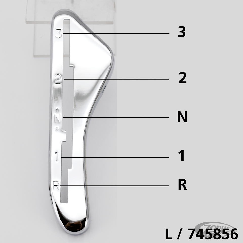 Shifter guide 3 speed/reverse 1947-up For Harley-Davidson