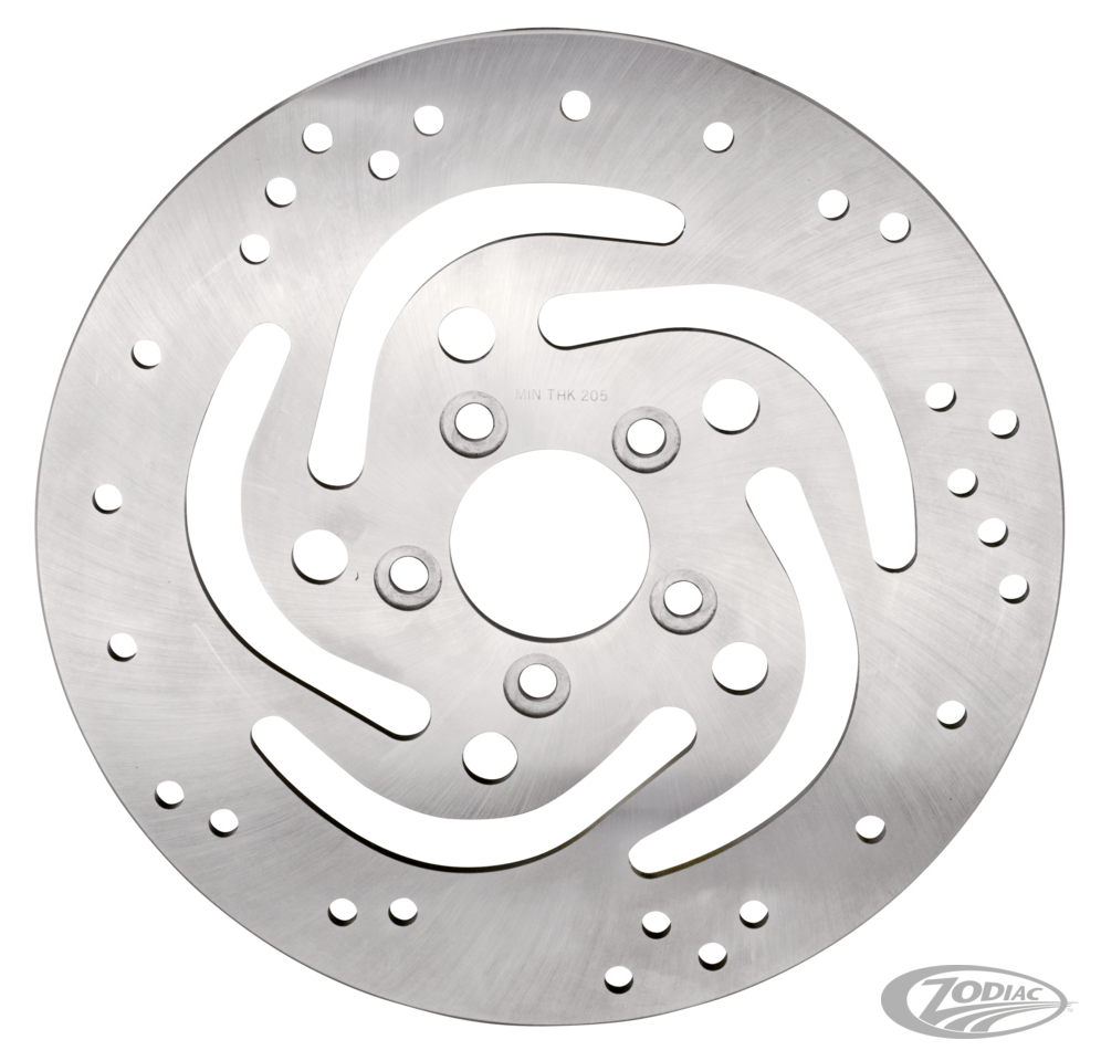 GZP stainless sunwave rotor Rear 00-up For Harley-Davidson