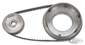 beltdrivekit all 45"models primarycover For Harley-Davidson