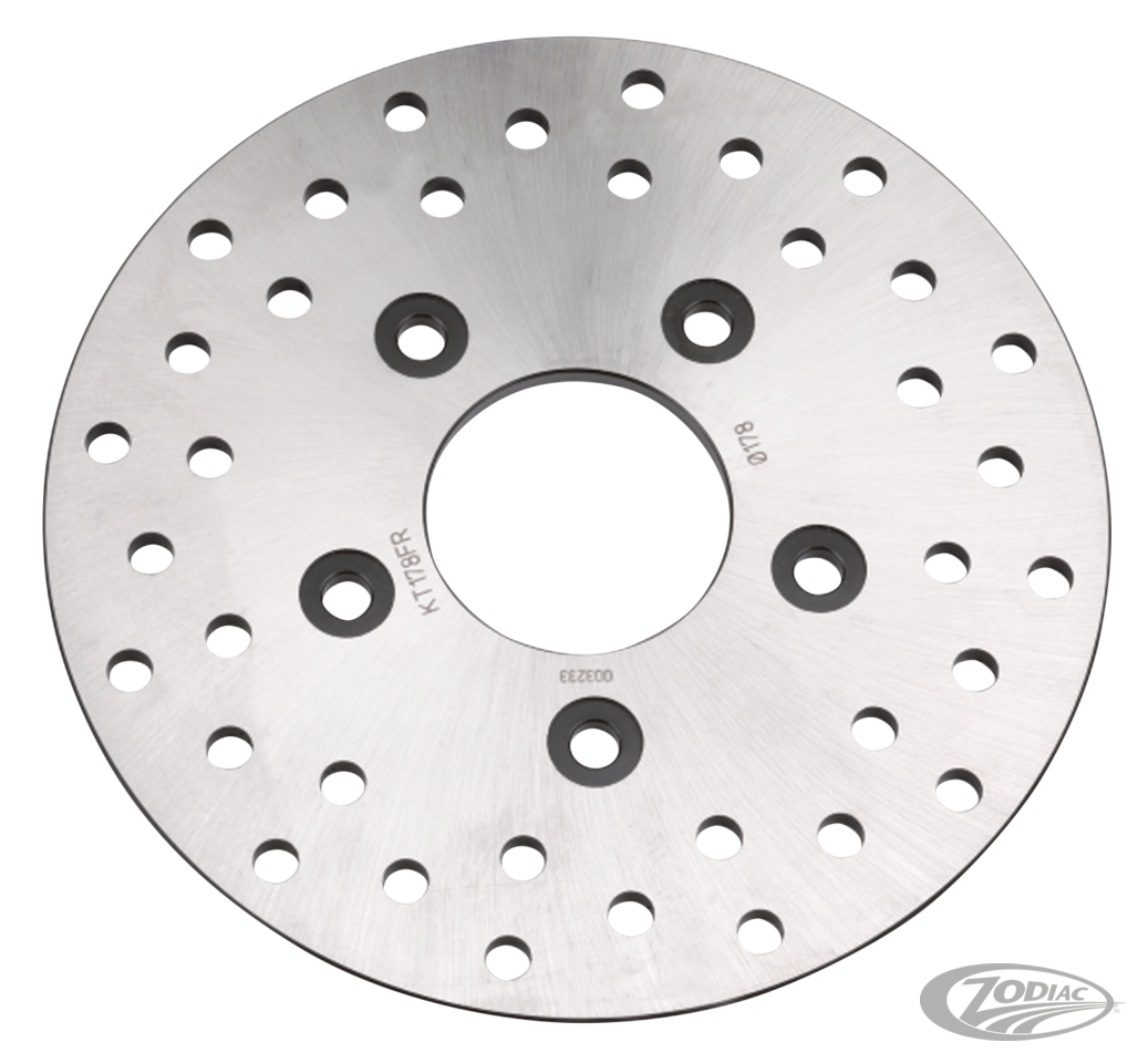K-Tech Stainless 7" front disc 84-99 For Harley-Davidson