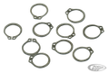 10pck Retaining ring oil pump shaft For Harley-Davidson
