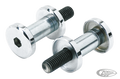 GZP Chrome flushmount riser bolt kit 1/2 For Harley-Davidson