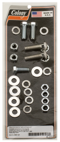 Transmission mounting kit BTL77-86 Chrom For Harley-Davidson