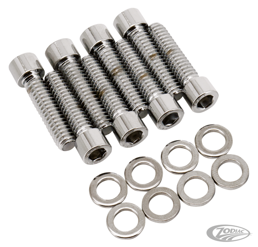 Lifter base screws BT99-up XL04-up chrom For Harley-Davidson