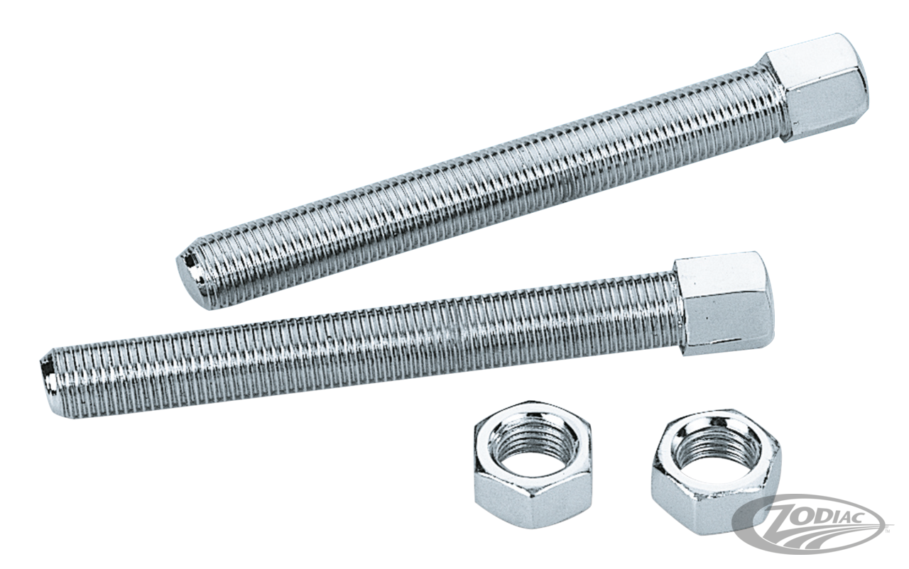 GZP Axle Adjuster bolts BT36-up 3/8-24x3 For Harley-Davidson