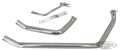 Chr Upsweep exhaust header BT70-84 swing For Harley-Davidson