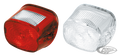 GZP Stock style taillight red lens 99 For Harley-Davidson