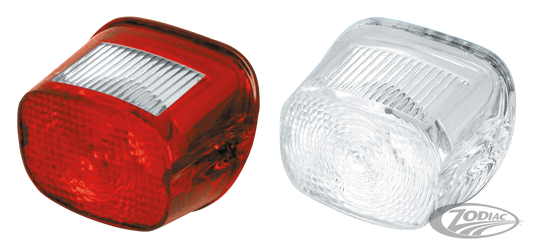 GZP Stock style taillight red lens 99 For Harley-Davidson