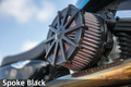 A/C SPOKE Blk FLH/T17-up For Harley-Davidson