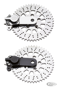 Harrison sprocketbrake polished L/H 2"I For Harley-Davidson
