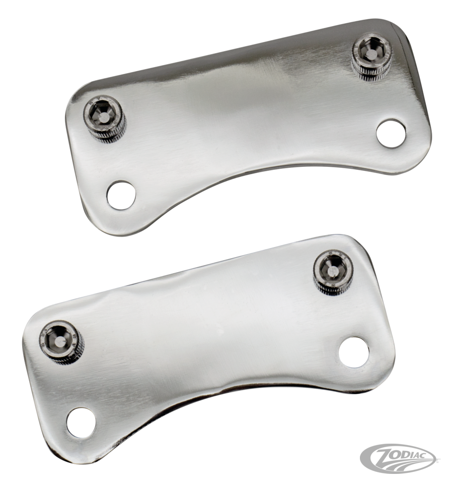 GZP chr 21" fender brackets FLH/T14-UP For Harley-Davidson