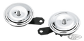 GZP Chrome horn set universal use For Harley-Davidson