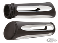 DEEP CUT GRIPS, 76-08 BT (EXCEPT 08 FLT) For Harley-Davidson