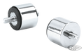 GZP Chrome covered anti-vibration mou For Harley-Davidson