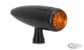 GZP PAIR Black Torpedo LED turnsignals For Harley-Davidson