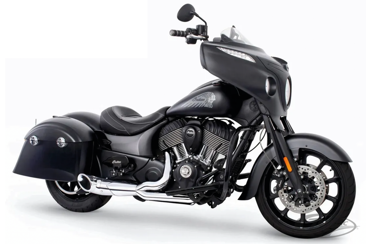 FREEDOM 2-1 TURNOUT CH/CH Chieftain For Harley-Davidson