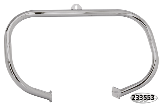 Chrome FR engine bar 1.25" BT58-78 For Harley-Davidson