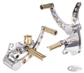 FWD CTRL POLISH & BRASS GEMS F*ST00-17 For Harley-Davidson