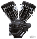 S&S T124 black ed no carb/ign FLH/T07-16 For Harley-Davidson