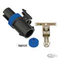 1-Pos Female Conn w/ wire seal & termina For Harley-Davidson