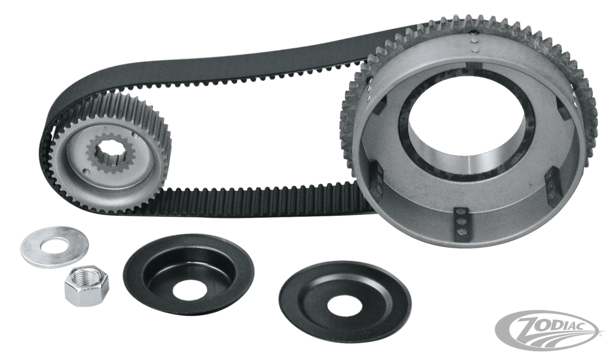 1 1/2" belt kit 8mm taper shaft 1936-54 For Harley-Davidson