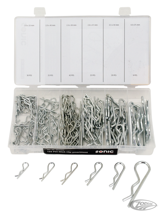 150pcs assorted hairpin cotter pins For Harley-Davidson