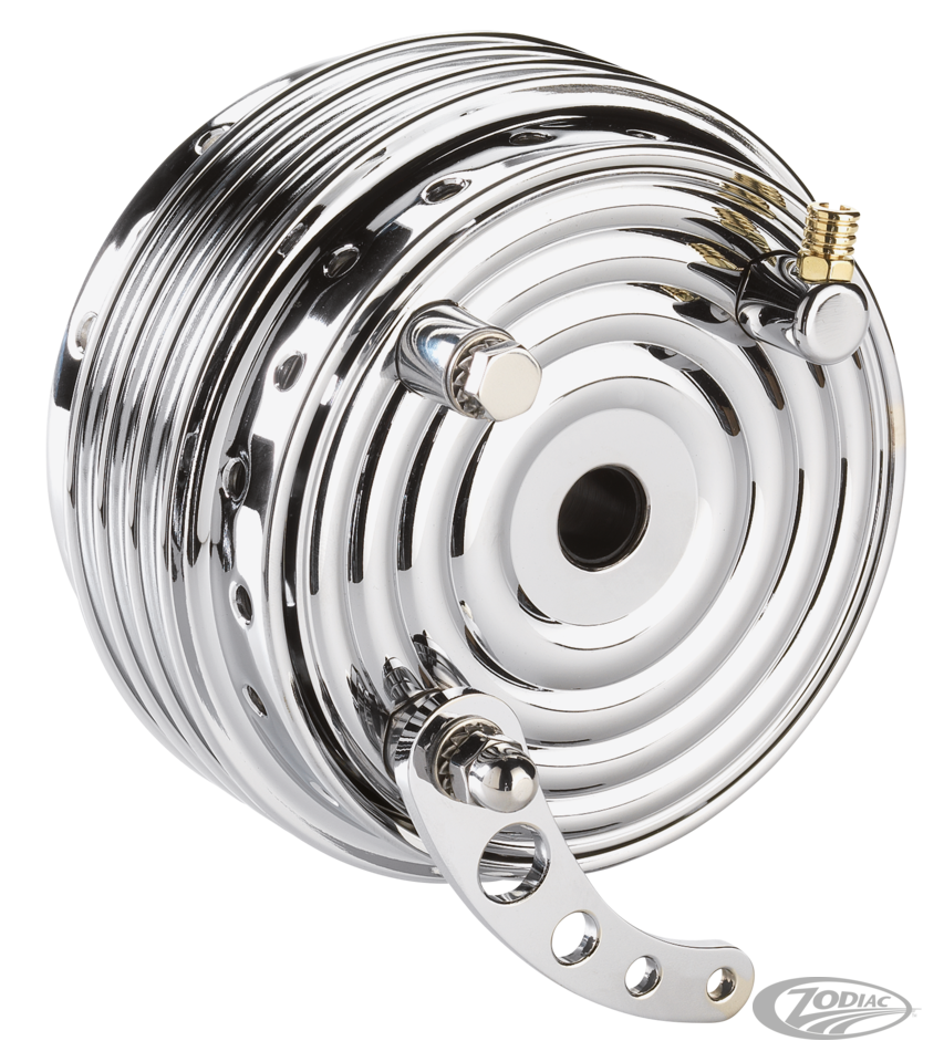 K-Tech mini front drum brake chrome For Harley-Davidson