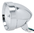 GZP Chrome aluminum 7" headlight EU appr For Harley-Davidson