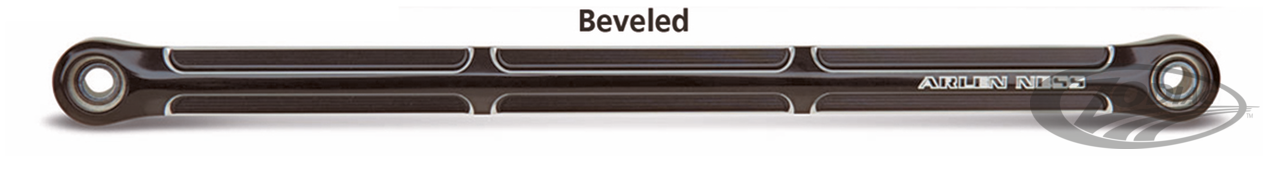 BEVELLED SHIFT ROD, BLK For Harley-Davidson