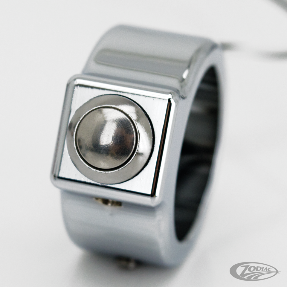 GZP Prime chrome custom single switch For Harley-Davidson